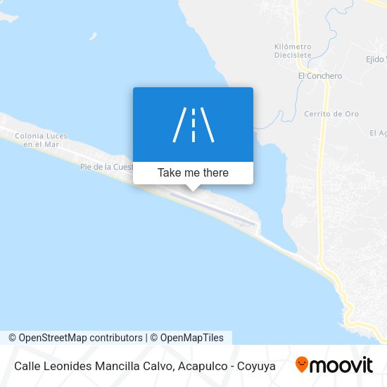 Calle Leonides Mancilla Calvo map