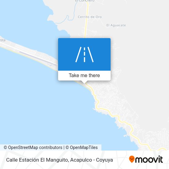 Calle Estación El Manguito map