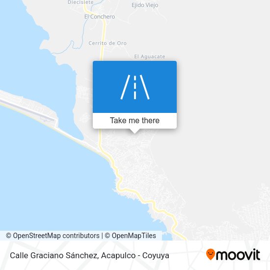 Calle Graciano Sánchez map