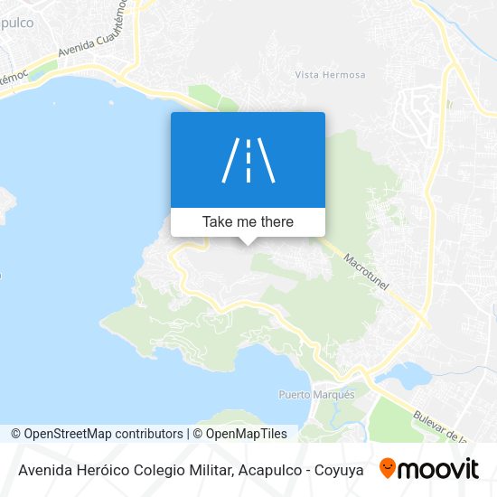 Mapa de Avenida Heróico Colegio Militar