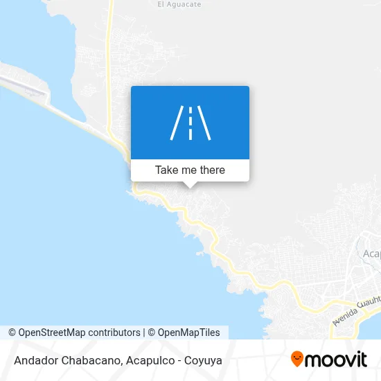 Andador Chabacano map