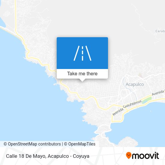 Mapa de Calle 18 De Mayo