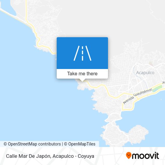 Calle Mar De Japón map
