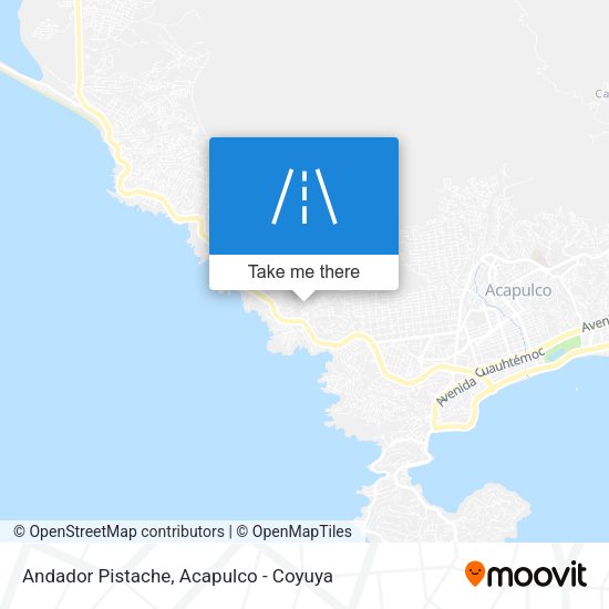 Mapa de Andador Pistache