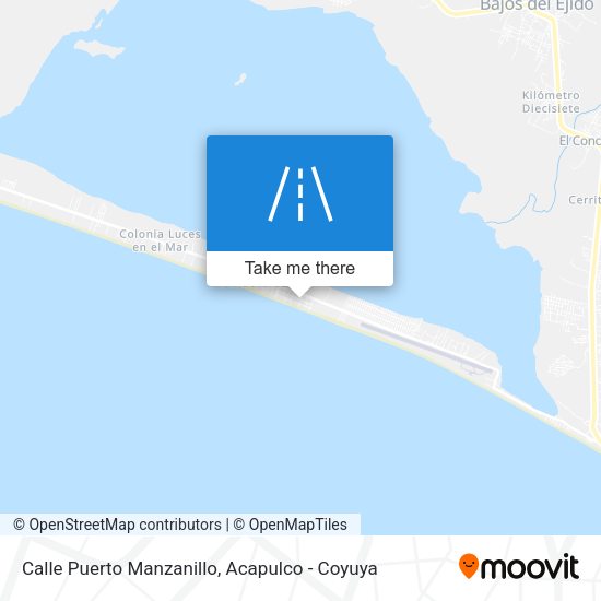 Calle Puerto Manzanillo map