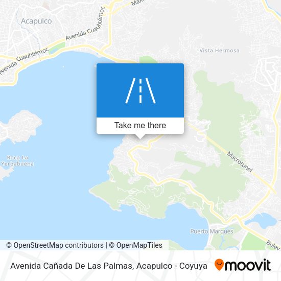 Avenida Cañada De Las Palmas map