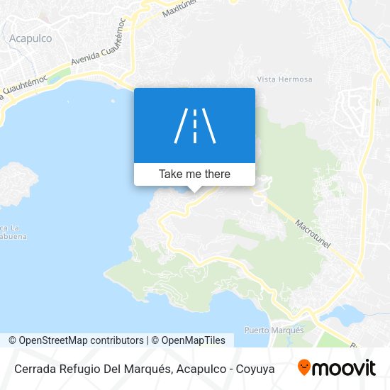 Cerrada Refugio Del Marqués map