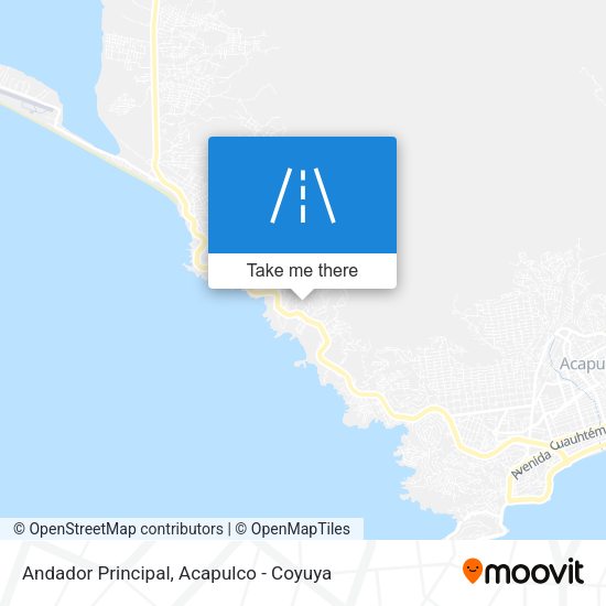 Mapa de Andador Principal