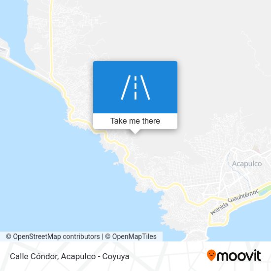 Mapa de Calle Cóndor