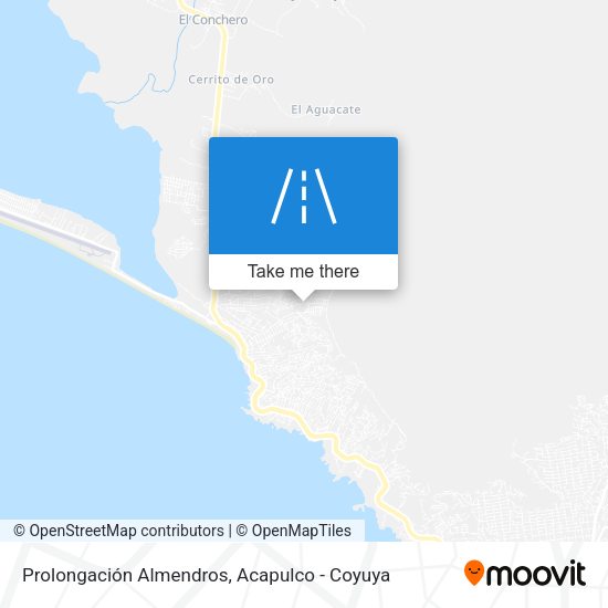 Prolongación Almendros map