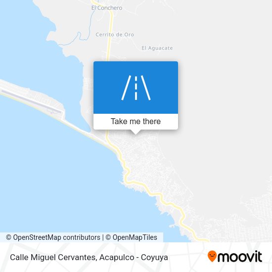 Calle Miguel Cervantes map