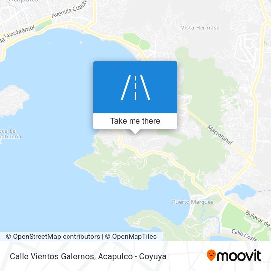 Calle Vientos Galernos map