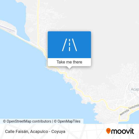 Mapa de Calle Faisán
