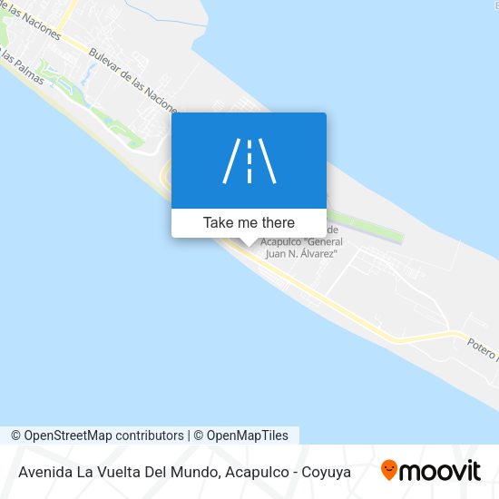 Avenida La Vuelta Del Mundo map