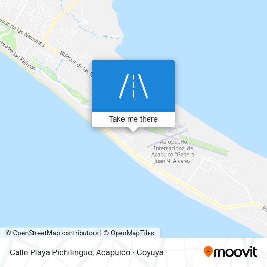 Calle Playa Pichilingue map