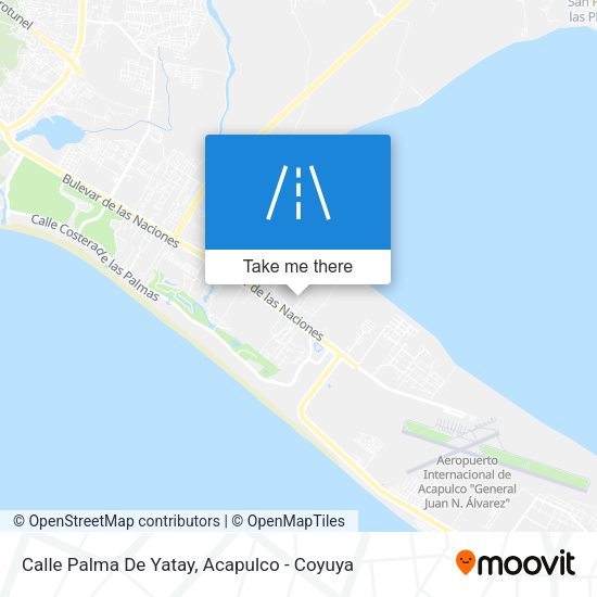 Calle Palma De Yatay map