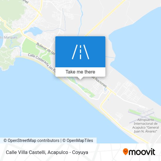 Calle Villa Castelli map
