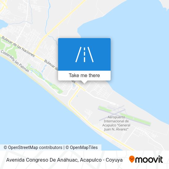 Avenida Congreso De Anáhuac map