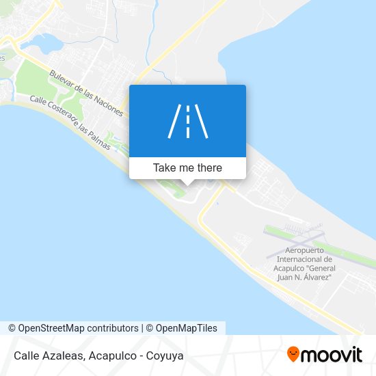 Mapa de Calle Azaleas