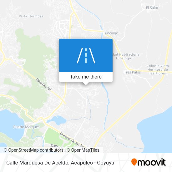 Calle Marquesa De Aceldo map