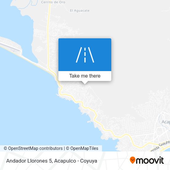 Mapa de Andador Llorones 5