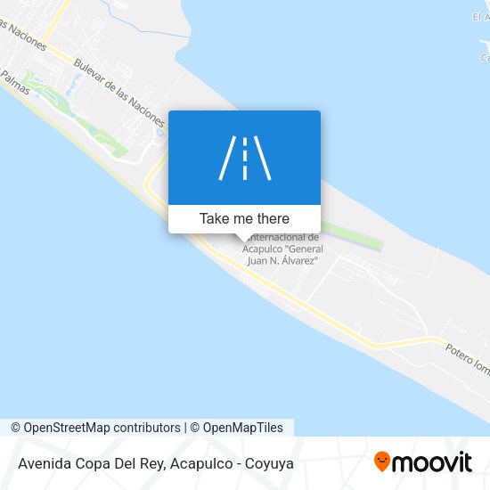 Avenida Copa Del Rey map