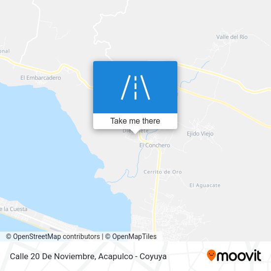 Calle 20 De Noviembre map