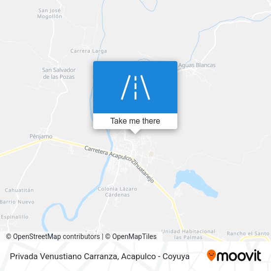 Privada Venustiano Carranza map