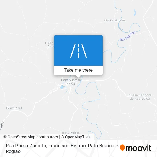 Rua Primo Zanotto map