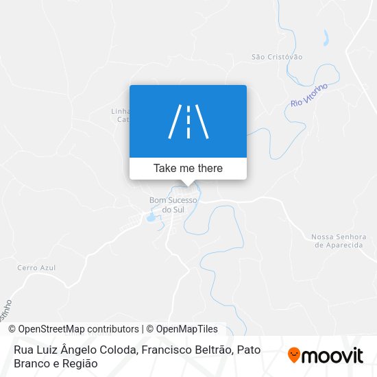 Rua Luiz Ângelo Coloda map