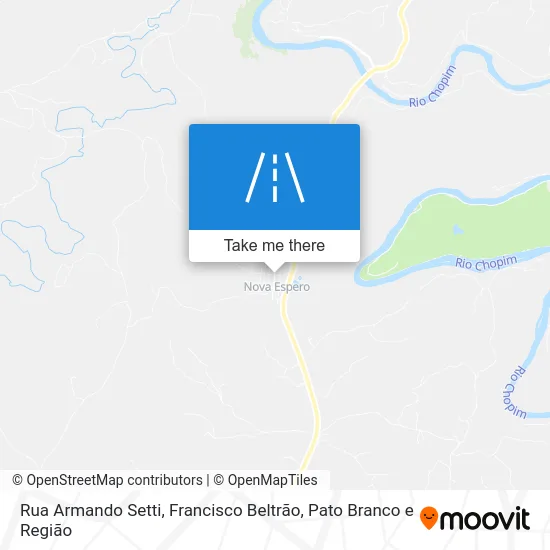 Rua Armando Setti map