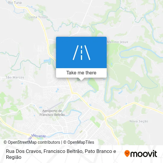 Rua Dos Cravos map