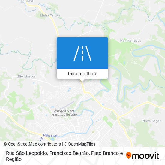 Rua São Leopoldo map