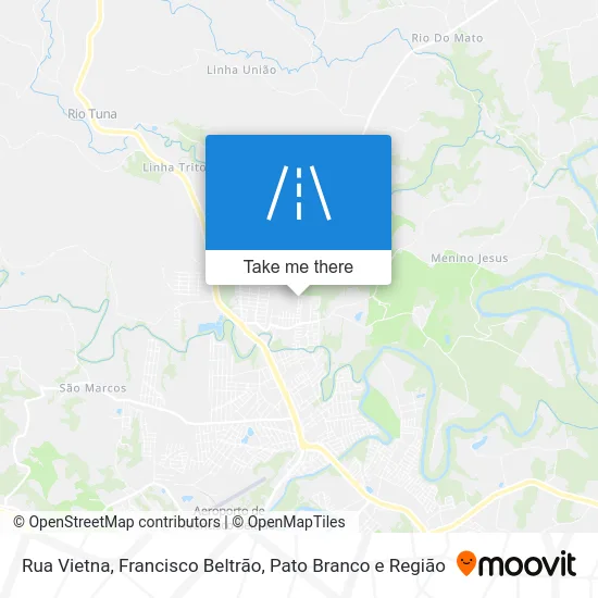 Rua Vietna map