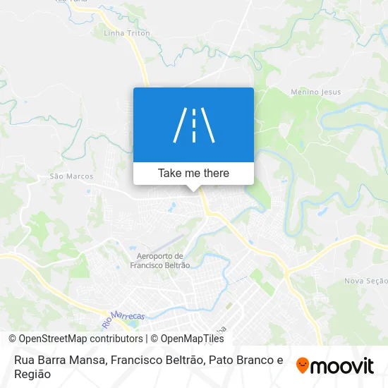 Rua Barra Mansa map