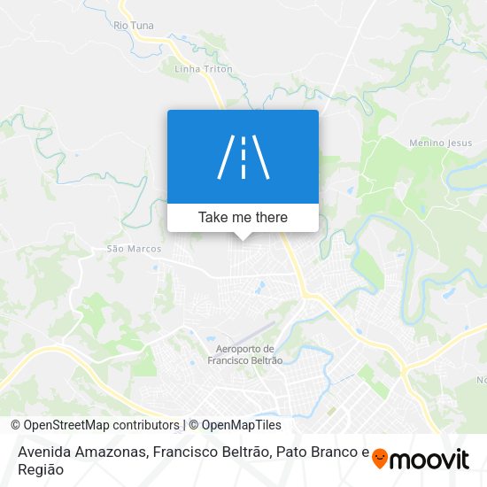 Avenida Amazonas map