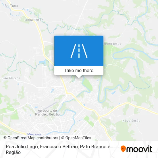 Rua Júlio Lago map
