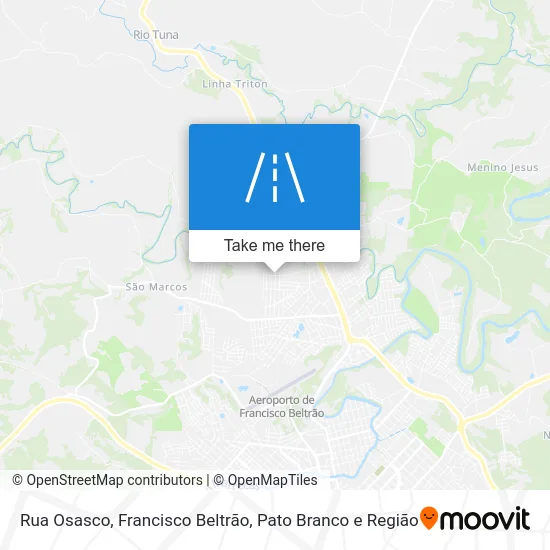 Rua Osasco map