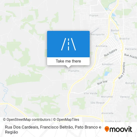 Rua Dos Cardeais map