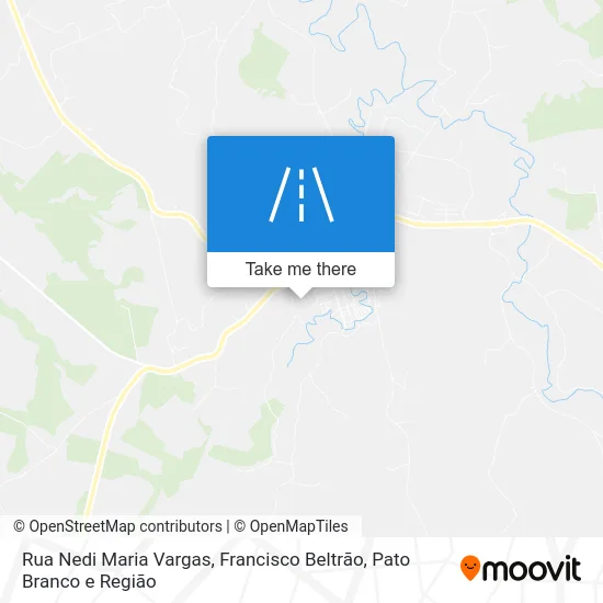 Rua Nedi Maria Vargas map