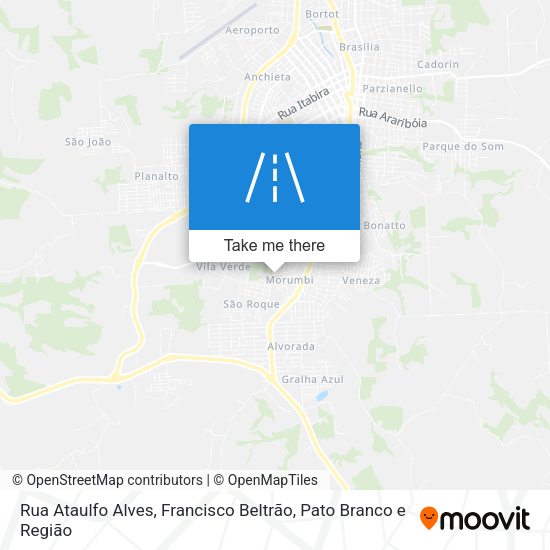 Rua Ataulfo Alves map