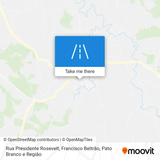 Rua Presidente Rosevelt map