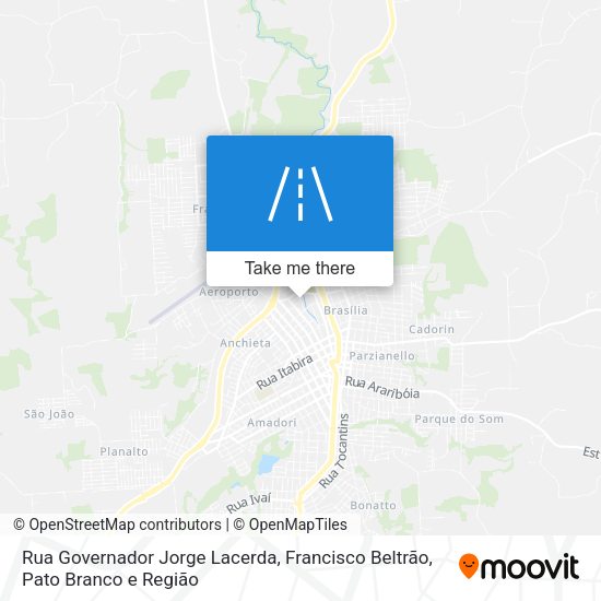 Rua Governador Jorge Lacerda map