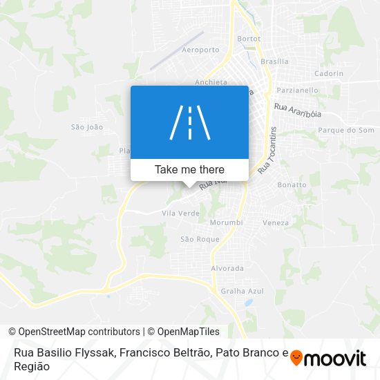 Rua Basilio Flyssak map
