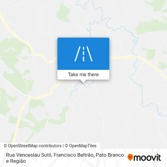 Rua Venceslau Sutil map