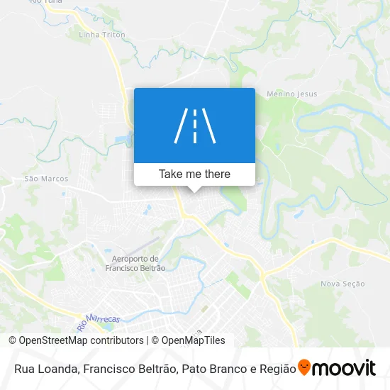 Rua Loanda map