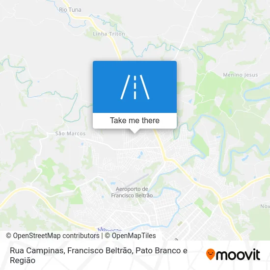 Rua Campinas map
