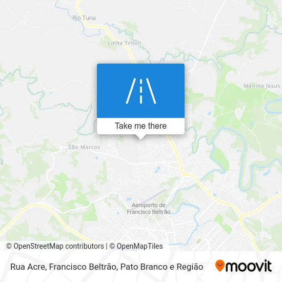Rua Acre map