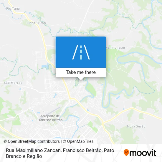 Rua Maximiliano Zancan map