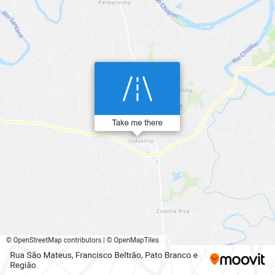 Rua São Mateus map